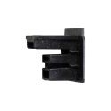 Zasilanie + Zaślepka Do Szynoprzewodu Czarny 3-Obwodowy