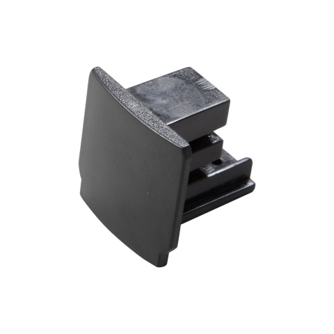 Zasilanie + Zaślepka Do Szynoprzewodu Czarny 3-Obwodowy