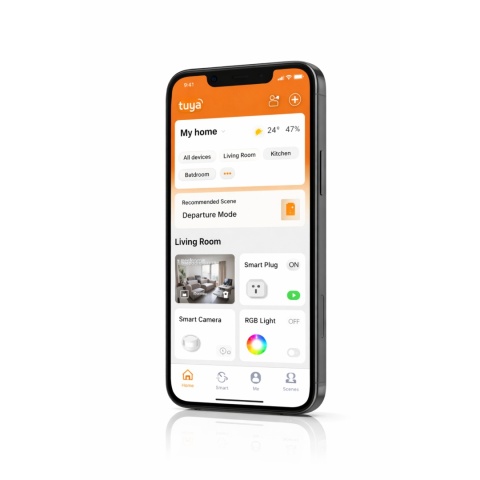 Żarówka LED GU10 5W sterowanie aplikacją Tuya Smart