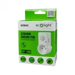 Czujnik ruchu PIR CP-10B biały Ecolight