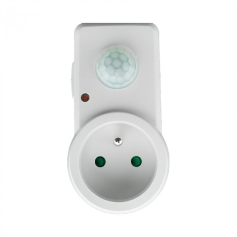 Czujnik PIR CP-10B biały zasięg 9 m