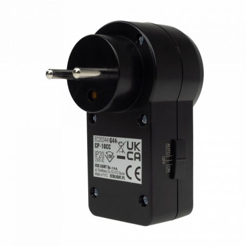 Czujnik ruchu PIR CP-10C czarny 120°