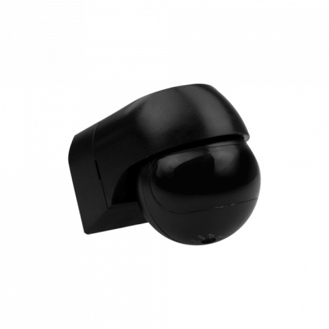 Czujnik PIR CP-4CC czarny do oświetlenia