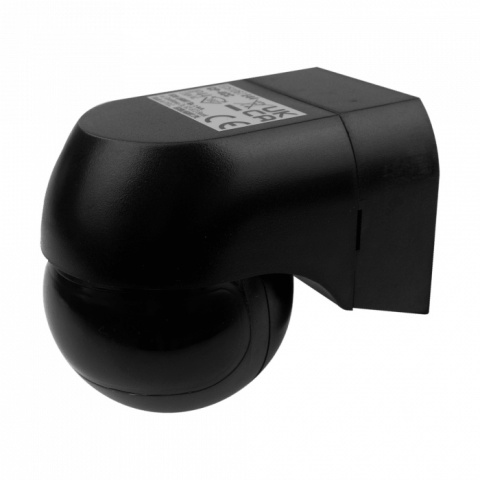 Czujnik PIR CP-4CC czarny 1200W