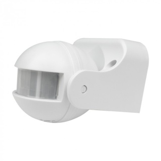 Czujnik ruchu sufitowy PIR CP-2B 180° 300W Zasieg 12m IP44 biały regulacja