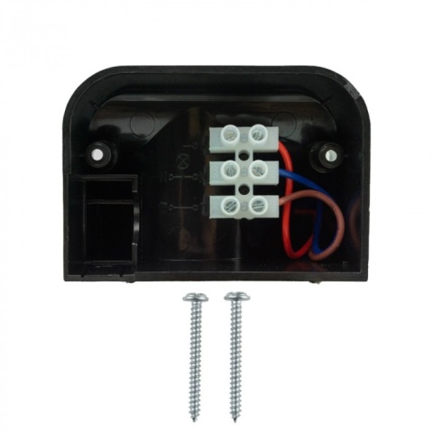 Czujnik ruchu PIR CP-2C czarny zasięg 12 m