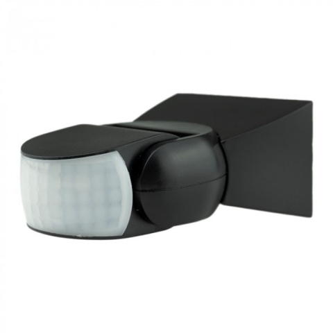 Czujnik ruchu PIR CP-5C czarny zasięg 12 m