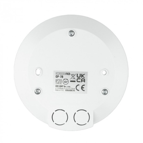 Czujnik ruchu PIR CP-7B biały IP44