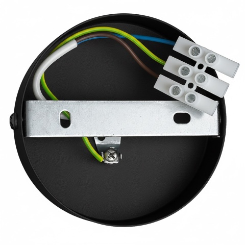 Kinkiet Pafos Black 1xE27 konsola montażowa