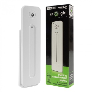 Pilot R11 RF MONO ściemniacz LED biały do V1 i V1-L 12-48V IP20 Ecolight