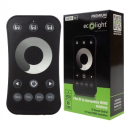 Pilot R6-1RF do Sterownika MONO ściemniacz LED czarny do V1 i V1-L Ecolight