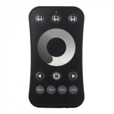 Pilot R6-1RF do Sterownika MONO ściemniacz LED czarny do V1 i V1-L Ecolight