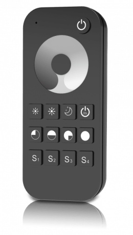 Pilot RT1 RF Mono do sterownika LED Czarny Ściemniacz do V1 V1-L Ecolight