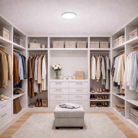 Plafon MAQ okrągły 24W 2500lm Biały Zmiana barwy światła 3000K 4000K 6500K