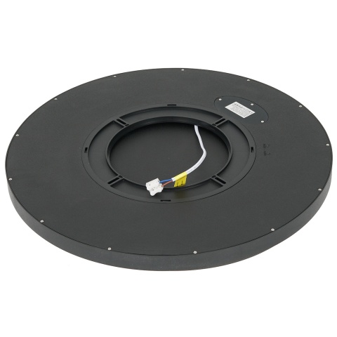 Plafon MAQ okrągły 40W 4300lm Czarny Zmiana barwy światła 3000K 4000K 6500K