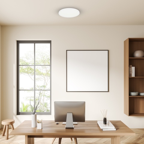 Plafon MAQ okrągły 50W 5400lm Biały Zmiana barwy światła 3000K 4000K 6500K