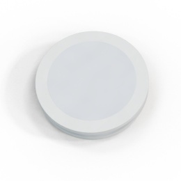 Plafon hermetyczny Marlon 12W 4000K Biały IP54 Szybki montaż Łazienka 18CM