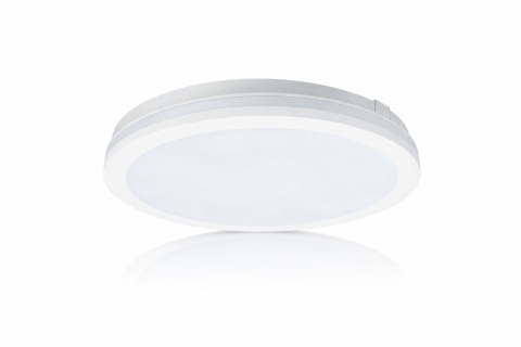 Plafon hermetyczny Marlon 36W 4000K Biały IP54 Szybki montaż Łazienka 30CM