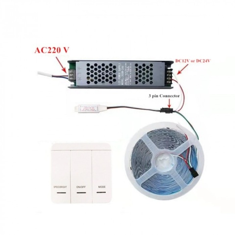 Sterownik LED IC Digital DS-2 RF Bluetooth 6A 144W Mono Premium Ecolight