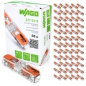 Szybkozłączka 2x0,2-4mm² WAGO 221-2411 OPAKOWANIE 60szt.