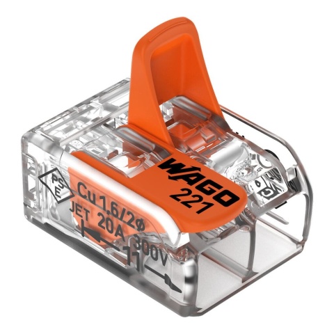 Złączka dźwigniowa WAGO 221-412 szczegóły konstrukcji