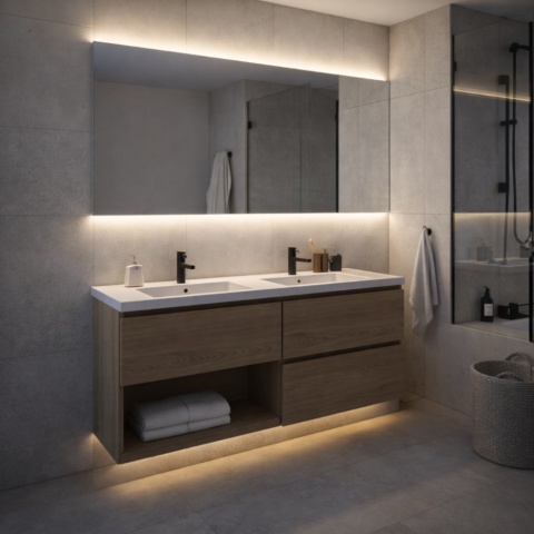 Taśma LED SMD 25m 4,8W/m 4000K Neutralna 12V IP63 300lm/m Hermetyczna