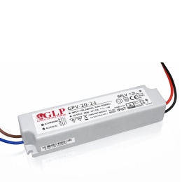 Zasilacz stałonapięciowy do LED 24V hermetyczny IP67 GPV-20-24V 24W 1A