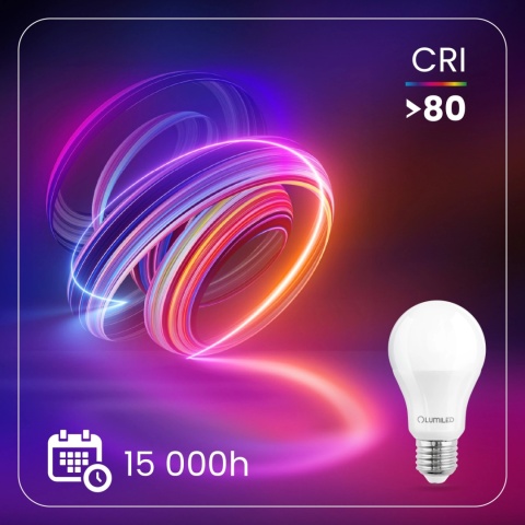 6x ŻARÓWKA ENERGOOSZCZĘDNA LED E27 10W = 75W 4000K NEUTRALNA A60 LUMILED
