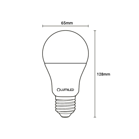 6x ŻARÓWKA ENERGOOSZCZĘDNA LED E27 15W = 125W 4000K NEUTRALNA A65 LUMILED