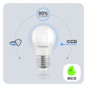 6x ŻARÓWKA ENERGOOSZCZĘDNA LED E27 8W = 60W 3000K CIEPŁA KULKA LUMILED
