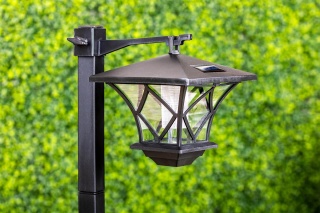 Lampa Solarna Ogrodowa LED RIBES Latarnia Zewnętrzna 150cm