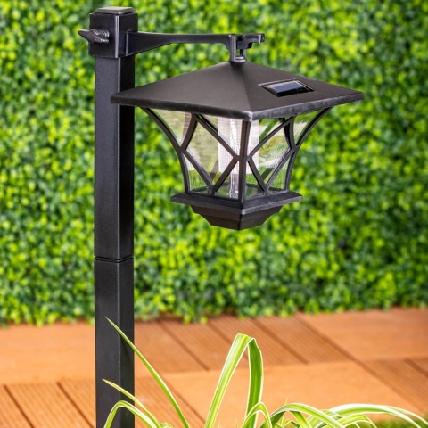 Lampa Solarna Ogrodowa LED RIBES Latarnia Zewnętrzna 150cm