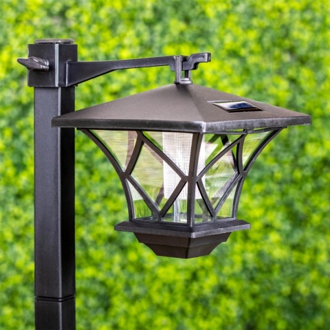 Lampa Solarna Ogrodowa LED RIBES Latarnia Zewnętrzna 150cm