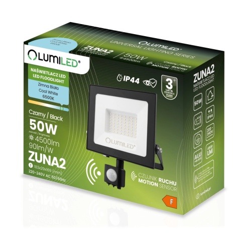 Energooszczędny halogen LED 4500 lm do zewnętrznych przestrzeni