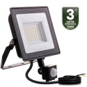 Halogen LED z mocowaniem i czujnikiem PIR 50 W