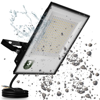Naświetlacz LED 200W 4000K 22000lm IP65 Garaż Ogród Wodoodporny BRIGHT LENS