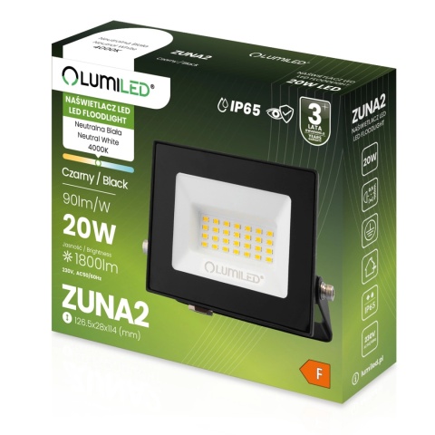 Energooszczędna lampa elewacyjna LED 20 W