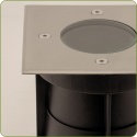Oprawa najazdowa do LED GU10 kwadrat IP67 230V Podjazd Parking do YKY 3x1,5