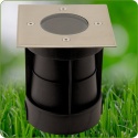 Oprawa najazdowa do LED GU10 kwadrat IP67 230V Podjazd Parking do YKY 3x1,5