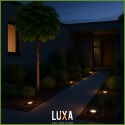 Oprawa najazdowa do LED GU10 kwadrat IP67 230V Podjazd Parking do YKY 3x1,5