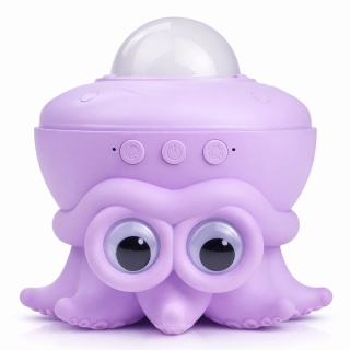 Projektor iluminacji Ośmiornica RGB Głośnik Bluetooth Pilot Pokój dziecięcy
