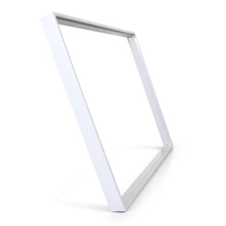 Ramka natynkowa 60x60 cm 600x600 mm do paneli LED zatrzaskowa biała 44mm