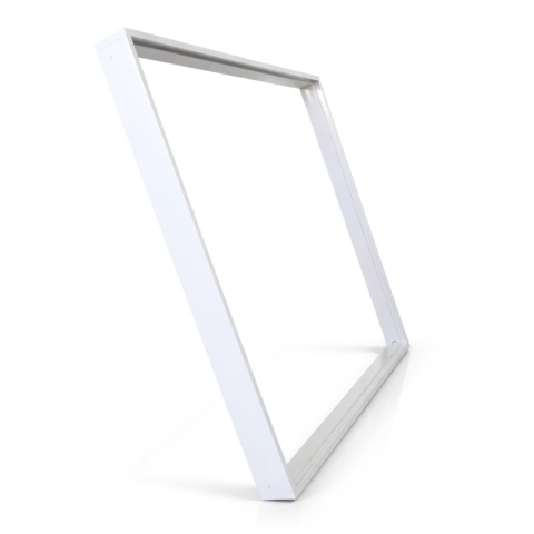 Ramka natynkowa 60x60 cm 600x600 mm do paneli LED zatrzaskowa biała 44mm