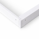 Ramka natynkowa 60x60 cm 600x600 mm do paneli LED zatrzaskowa biała 44mm