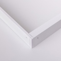 Ramka natynkowa 60x60 cm 600x600 mm do paneli LED zatrzaskowa biała 44mm
