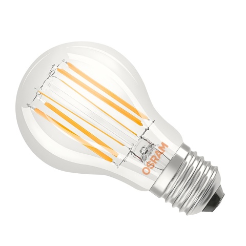 Żarówka LED E27 OSRAM A60 przezroczysta filament 7.5W klasyczna dekoracyjna