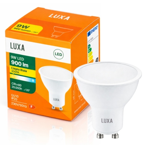 Żarówka LED GU10 Ciepła mocna do kuchni