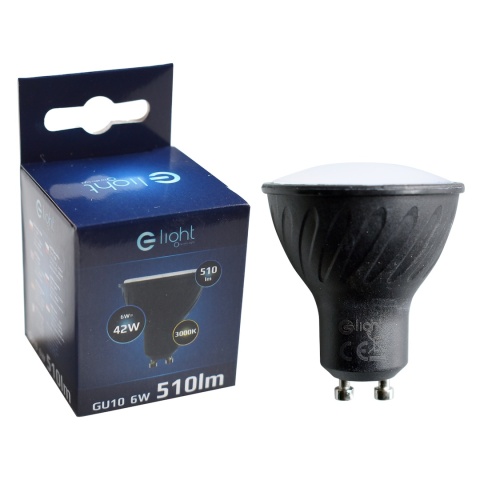 Żarówka LED GU10 Eko-Light 6W 3000K do opraw sufitowych