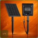 Oświetlenie solarne LUXA Rings z dwoma pierścieniami LED i panelem solarnym