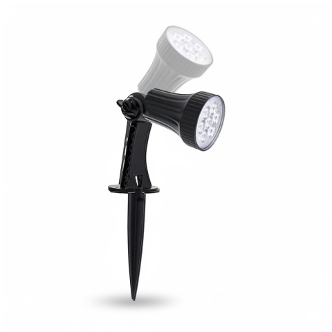 Reflektory LED solarne Bush do ogrodu 4 punkty świetlne IP44